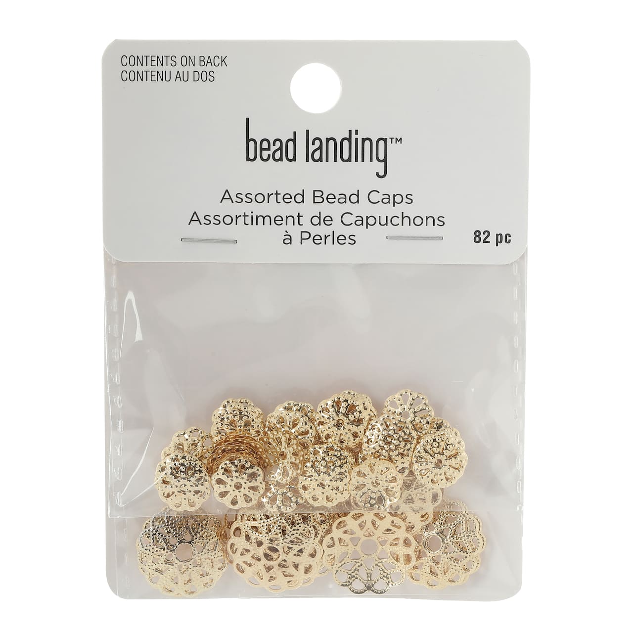 12 Packs: 82 ct. (984 total) Assorted Filigree Bead Caps by Bead Landing™